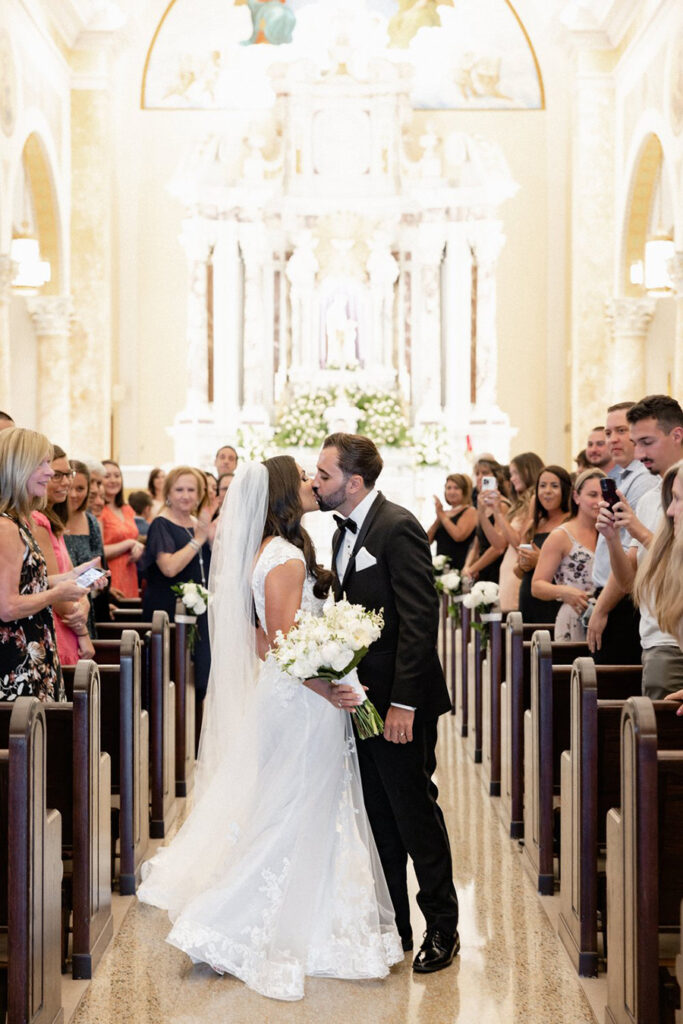 NJ church wedding portraits | Charming Images