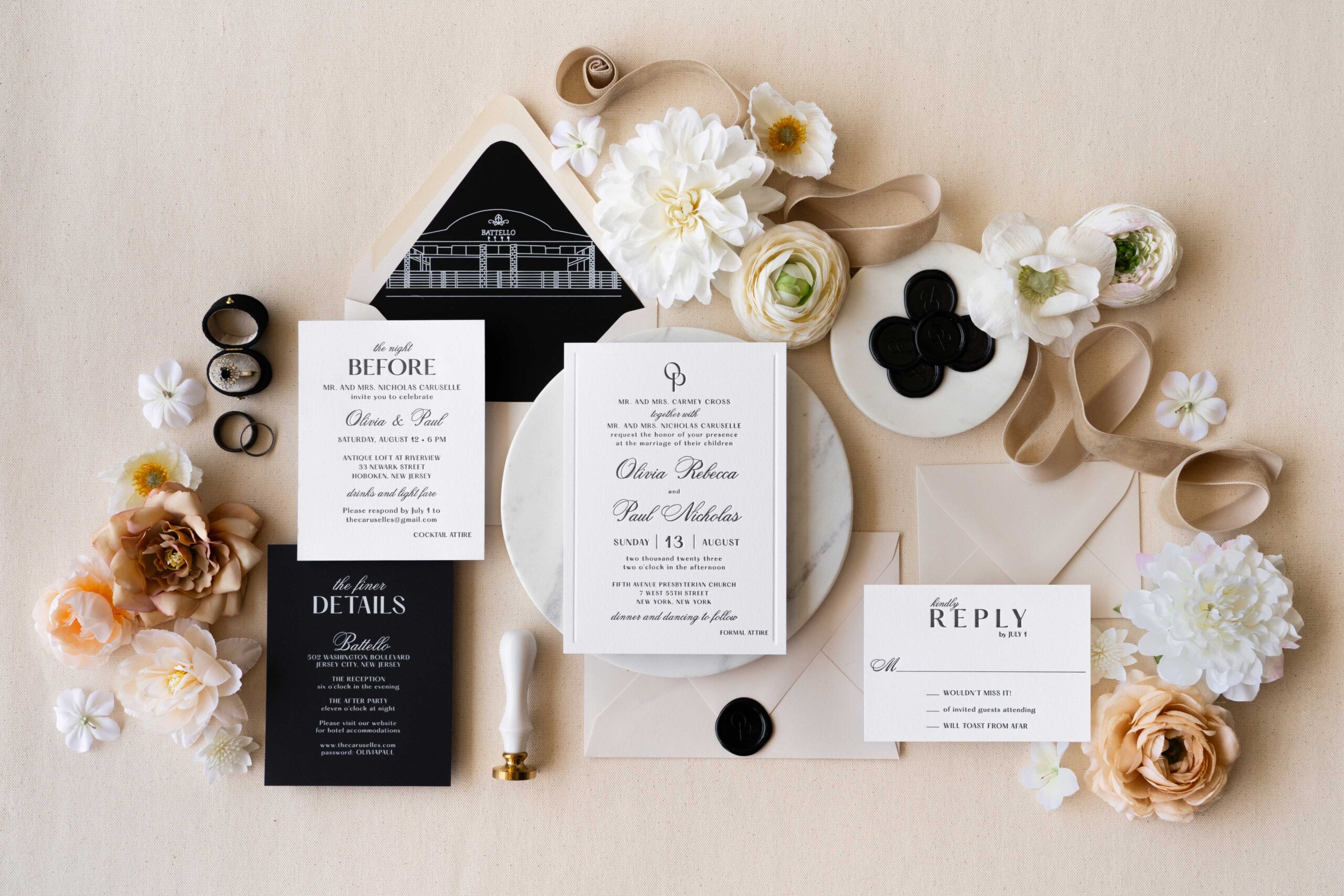 lace and belle, custom wedding invitation design process, letterpress wedding invitations, classic wedding invitations